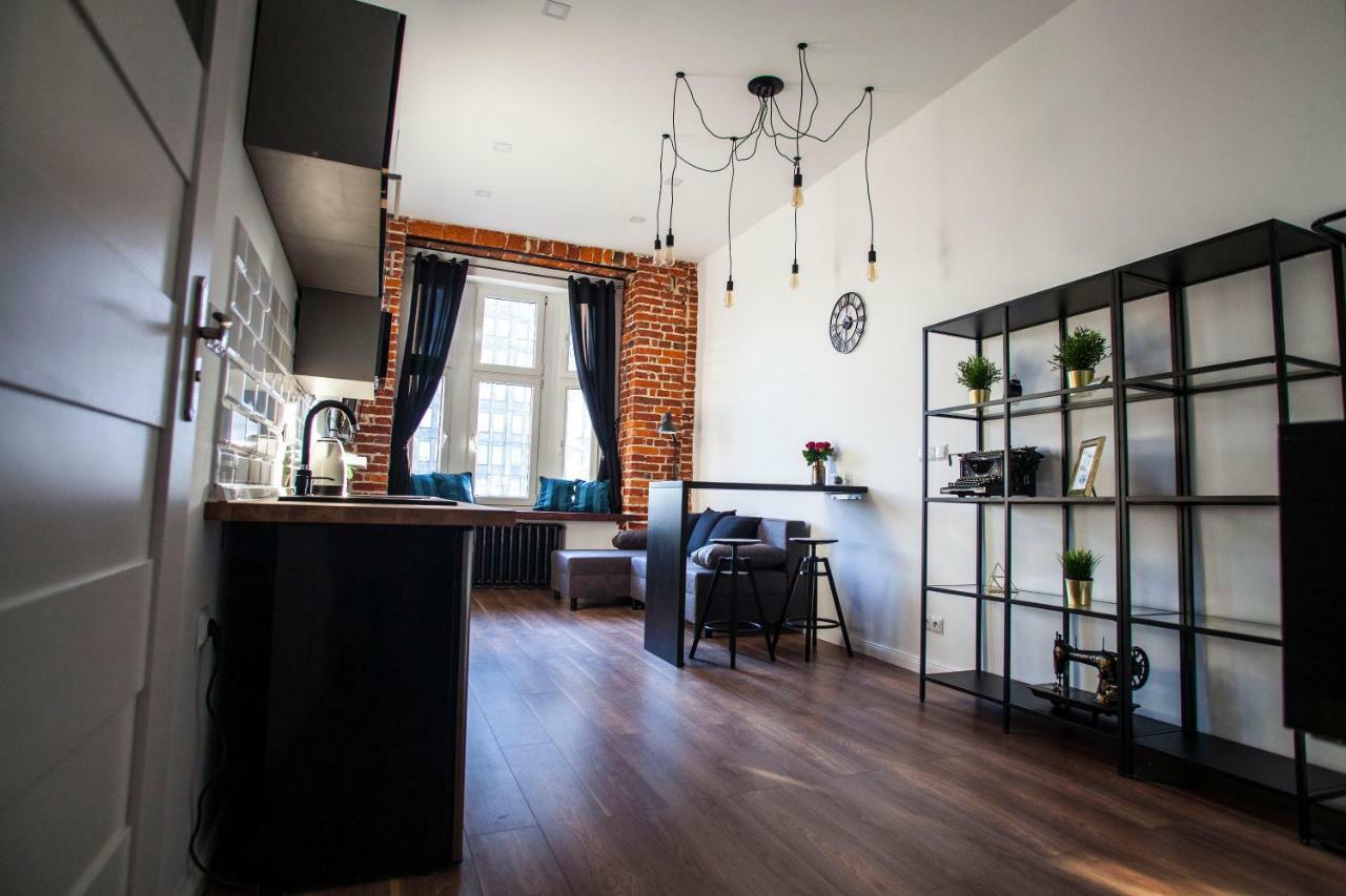 Appartamento Apartament Loft Industrial Ec1 Łódź Esterno foto